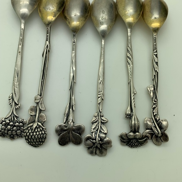 Antique Tiffany & Co. 925 Small Spoons T&Co. STG - Picture 3 of 8